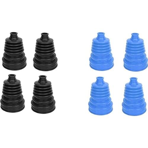 4Pcs Universal Silicone CV Constant-Velocity Dust Cover Joint Boot Drive Shaft Universal Strong Elasticity Cars Tools