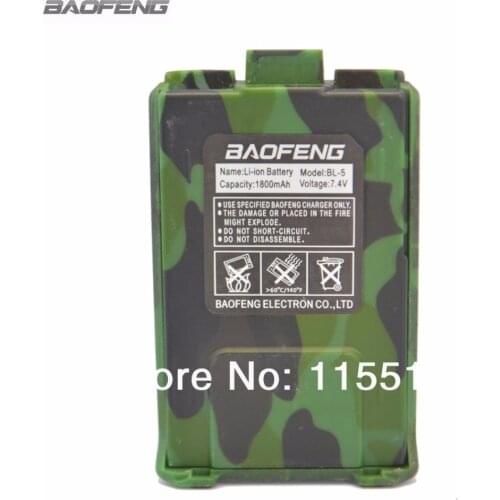 Baofeng Battery 7.4V/ 1800mAh Rechargeable Battery for Baofeng UV 5R 5RA 5RB 5RC 5RD 5RE two way radio