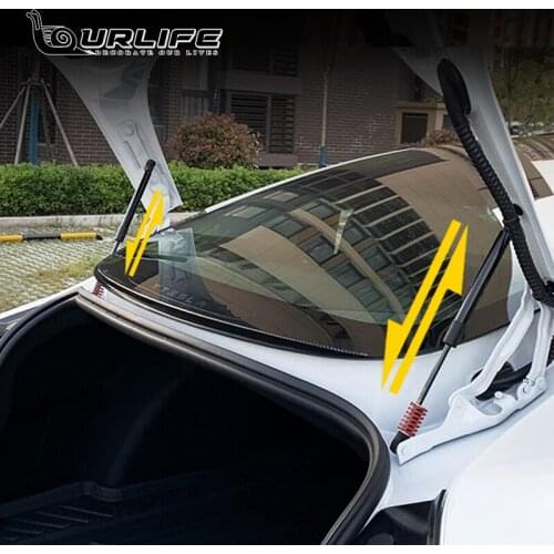 Car Front and back Automatic rising Spring Lift Supports Struts Car Hydraulic Rod For Tesla Model 3 Auto Accessories