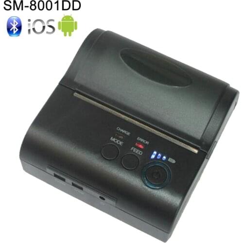Free SDK 80mm Mobile Portable Thermal Receipt Printer Android Bluetooth Printer Mini Android Printer Support Android,IOS,PC