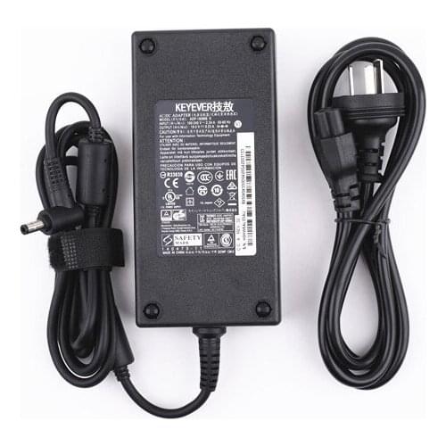 Power Supply 19.5V 9.23A 5.5*2.5MM For Hasee Z7 180W Laptop