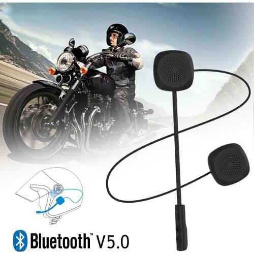 Bluetooth 5.0 Moto Helmet Headset Wireless Handsfree Stereo Earphone Motorcycle Helmet Headphones MP3 Speaker