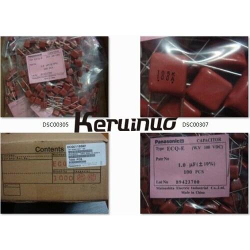 ECQE1105KF 100V 105K 1UF EECS0HD224V 5.5V 0.22F EEEFC1H220P 50V 22uf EEUED2G820 400v 82uf EKY-800ELL561MK40S 80V 560uf