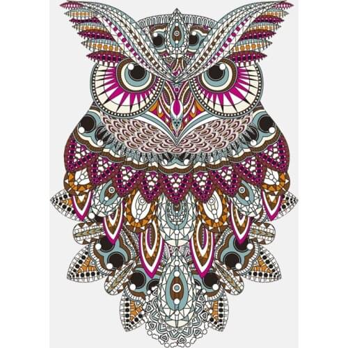 Hot Interesting Car Sticke Forest Tribe Owl Motorcycle Decals Vinyl PVC 15cm*11cm Motorcycle Bumper KK Decal