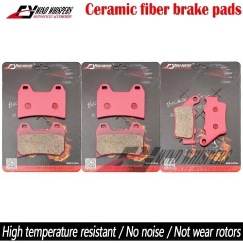 Motorcycle Ceramic Front Rear Brake Pads For Aprilia Dorsoduro Factory 750 2010-2013 Dorsoduro 1200 2011-2014