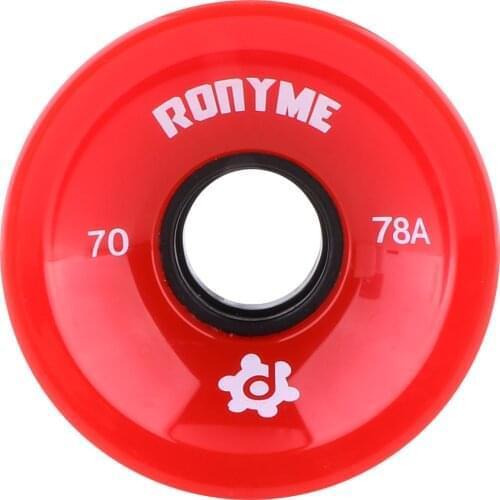 Ronyme 4x Skateboard Wheels 78A ABEC-9 Longboard Wheels PU High Performance Roller Wheels Mini Cruiser Replacement Wheels