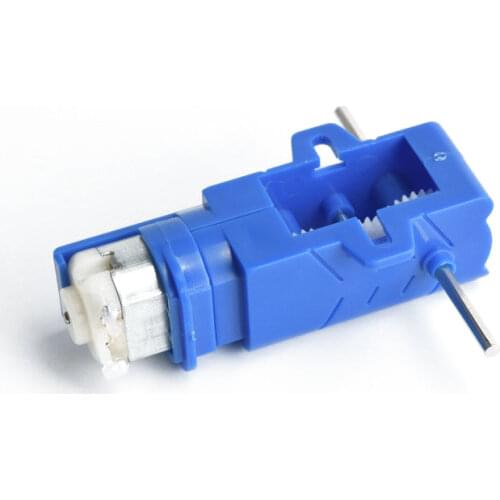 1pc Motor Gearbox 130 Motor + Bracket + Gears + 65mm Hexagon Shaft Kit Speed Reduce Gear-box for RC Car Boats Model Toys