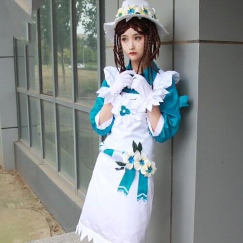 Game Identity V Cosplay Costumes Gardener Emma Woods Flower Girl Costume Halloween Party Cosplay Costumes