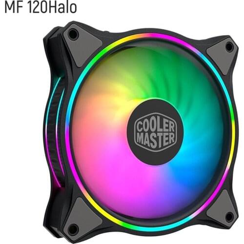 Cooler Extreme MF120 Halo Chassis Fan Cooling 12CM Fan Mute Cooling RGB Lighting Effect Argb Synchronization CPU Cooling Silent