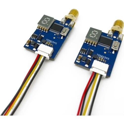 EWRF TS5823 200mW/600mW Video Sender Micro Wireless Video Transmitter Module 5.8GHz VTX for 180-350 Class Quadcopter Drone