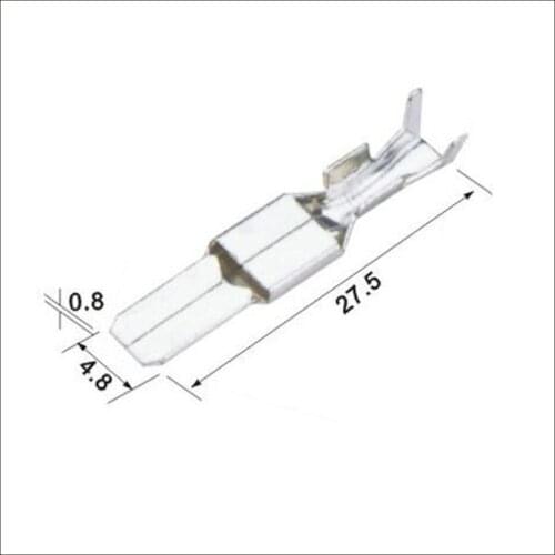 Male connector female wire connector connector terminal Plugs socket Fuse box Wire harness Soft Jacket DJ611-K4.8C