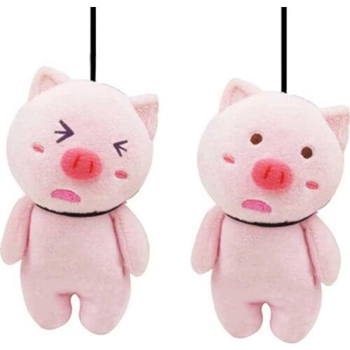 Soft Cute Pig Plush Doll Toy Bag Pendant Key Chain Decor Children Girls Gift