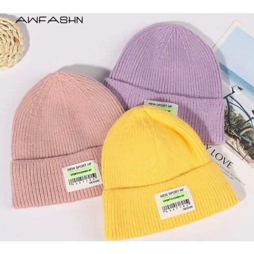 2021 New Winter Hat Knitted Hat Unisex Hat Fashion Patch Outdoor Warm Hat Womens Hat Skull Cap Beanie Hat Men Hippop Wholesale