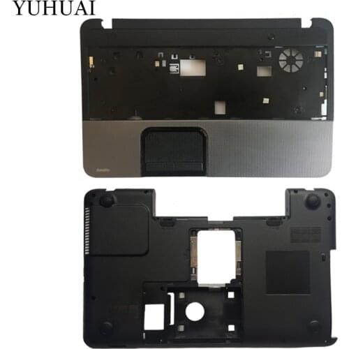 NEW case cover For TOSHIBA L850 L855 C850 C855 C855D Palmrest COVER /Laptop Bottom Base Case Cover black H000038850
