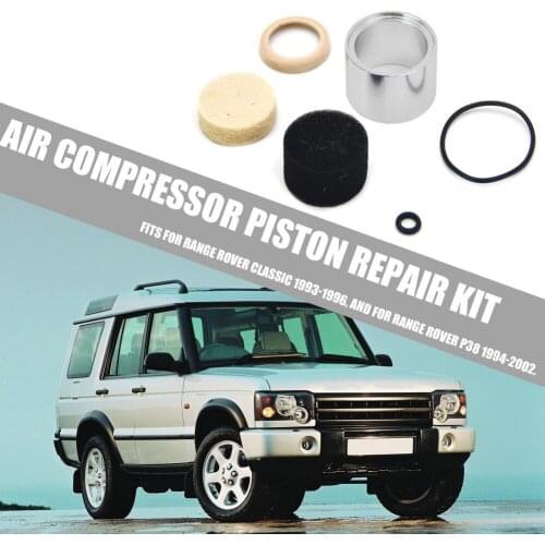 Air Suspension Compressor Pump Piston Liner Seal Repair Fix Kit Auto Replacement Parts for Range Rover P38 ANR3731