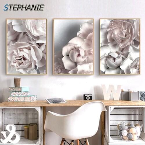 Modern Abstract Flower Wall Art Pictures Canvas Painting Nordic Posters and Prints for Living Room Girl Room Decor Wall Poster