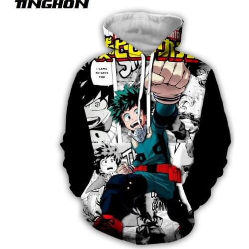 My Hero Academia 3D full Printed Hoodie/Sweatshirt/Jacket/Men Women hiphop casual Hoodies Plus Size XS 6XL 7XL 08