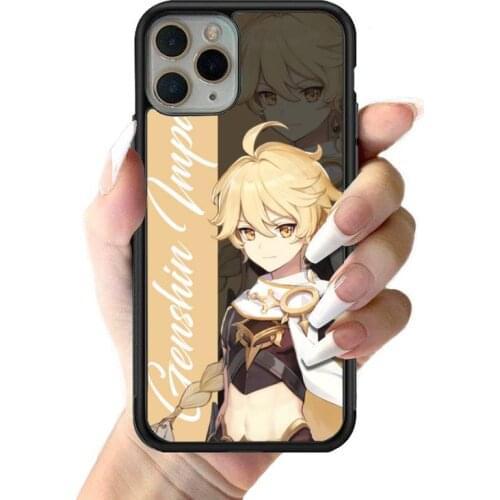 Genshin Impact Male Phone Case for iPhone 12 mini 11 pro XS Max X XR 6 7 8 plus SE20 High quality TPU silicon cover