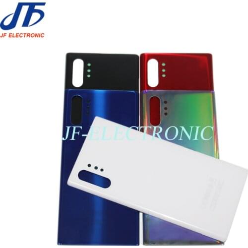 10Pcs Back Battery Glass Cover Replacement For Samsung Note 10 Plus Lite Note10+ N970 N975 Rear Housing Door