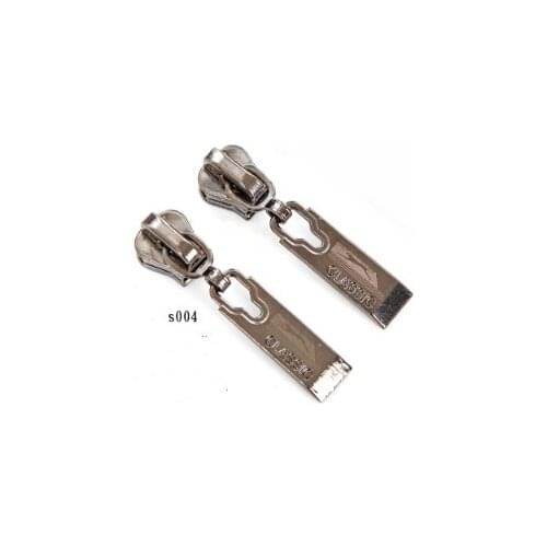 05 Top grade metal zipper head No.5 resin clothes lock copper zipper head nylon jacket chain head accessories