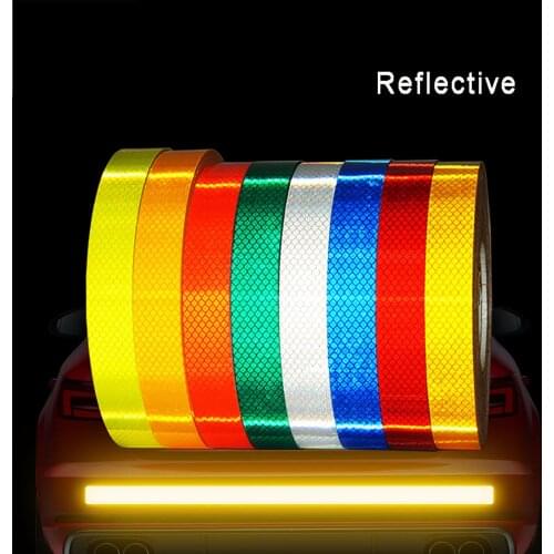 1-10Meter 3M High Intensity Reflective Tape Sticker Night Safety Mark Warning Tape For Car/Bicycle/Motorcycle