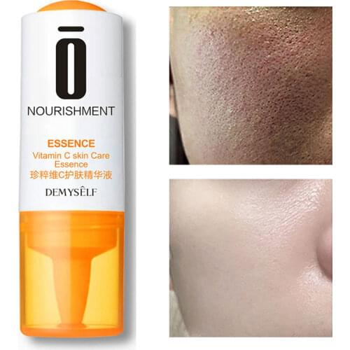 1Pcs Face Serum Moisturizing Nourish Repair Improving Pores Rough Lifting Firming Anti-Aging Allantoin Vitamin C Skin Care 8.5ml