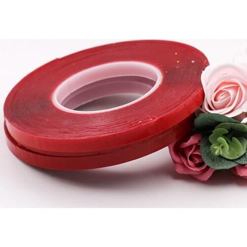10M Transparent Seamless Nail Art Double-sided Adhesive Plaster Double Tape Manicure Stickers Glue D054
