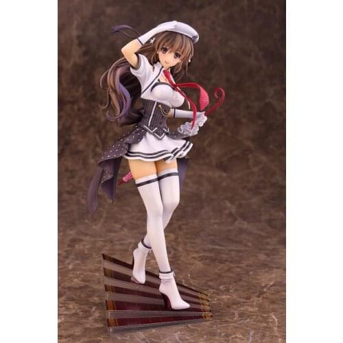 25CM Alphamax CHUNITHM Mishima Haruna Sexy Anime Action Figure PVC New Collection figures toys Collection for Christmas gift
