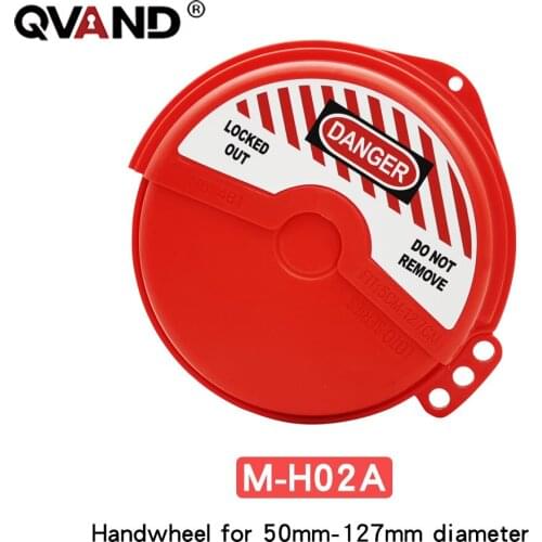 QVAND Rotating Valve Lock box, industrial globe disc, PVC Hand Wheel Gate Valve Safety Lock Cover Loto lock