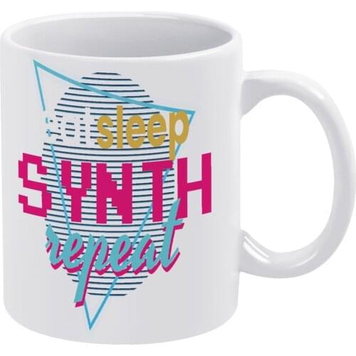 Analog Synthesizer Mug Creative Mug Fun Ceramic Travel Cups