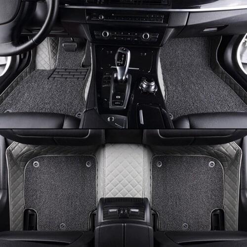 Car floor mats for Ford Mustang focus F150 fiesta explorer mondeo ecosport Everest s-max c-max Mustang edge Tourneo kuga Ranger