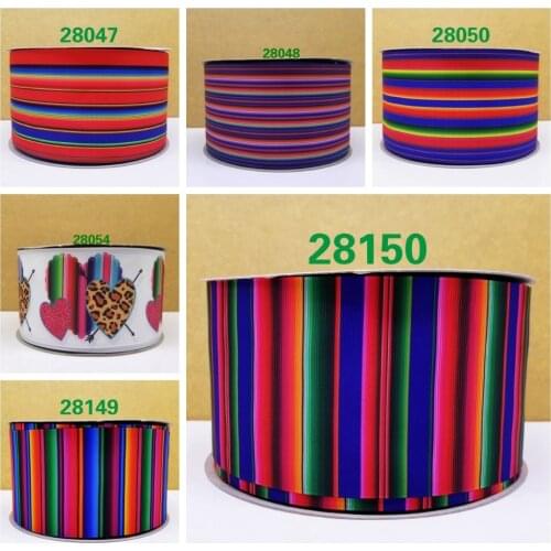 Free shipping cartoon printed grosgrain ribbon 28150