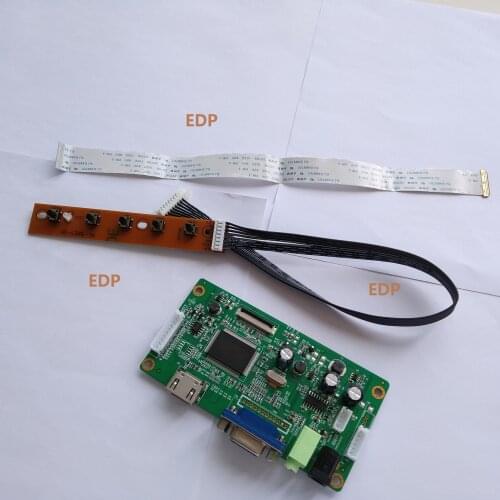 For 30pin NV156FHM-N35/NV156FHM-N3D panel screen HDMI LED EDP VGA Controller Board kit DIY display