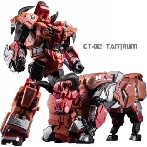 Cang Toys Transformation G1 CT-01 CT-02 Predaking Ferocious Rampage Feral Rex Landbull Tantrum Combiner Action Figure Toy