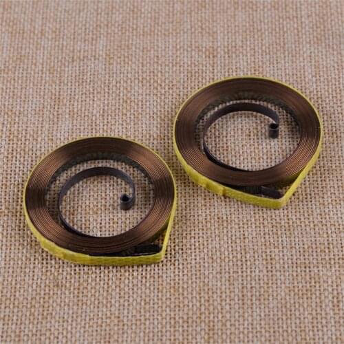 LETAOSK 2pcs Recoil Rewind Spring Starter 4237 190 0600 Fits for Stihl HS46 HS46C HS56C HS81R HS81T HS86R HS86T