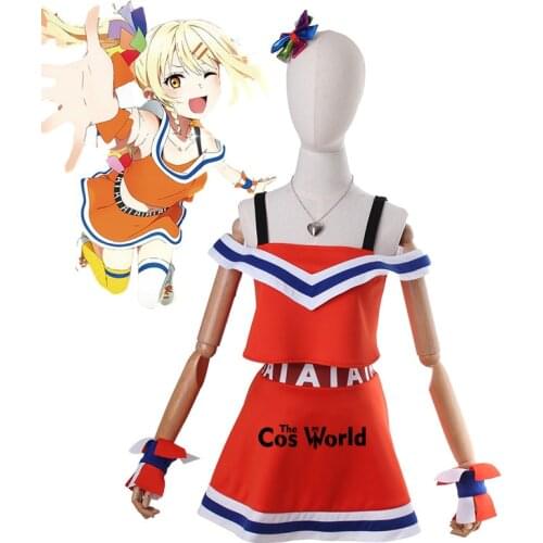 Love Live! Days Nijigasaki Make-up Session ABC Miyashita Ai Tops Skirt Outfits Anime Cosplay Costumes