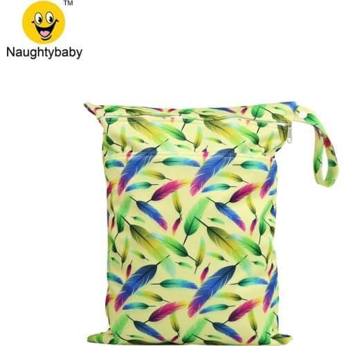 Newest Waterproof Wet Bags Diaper Bag Cloth Nappy Bags Swimsuit Bag Patterns Printed WetBag for Cloth Diapers (160 pcs/lot)