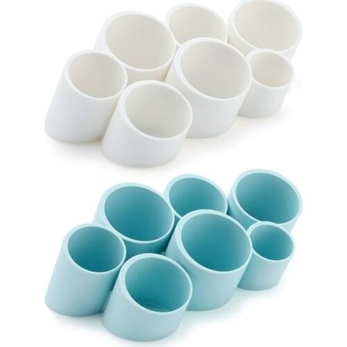 Cosmetic Organizer Holder Multi-grids Storage Holder 7 Grids Dustproof Waterproof Makeup Organizer for Bathroom Dresser