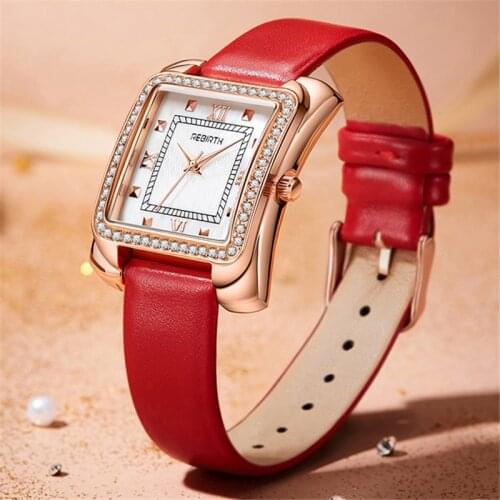 Women's Rectangular Watch Rebirth China