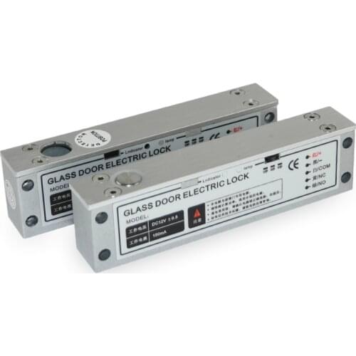 Surface Mounting DC 12V fail-safe Mode Electric Bolt Lock with Delay Security Setting for Access Control Intercom System