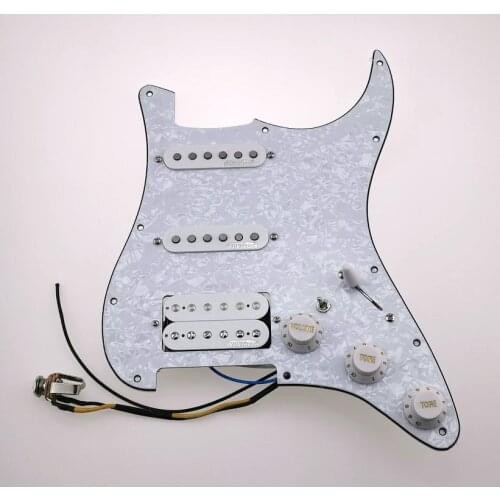 Stratocas Guitar Pickups Wilkinson Alnico5 SSH Style 7-Way type fully loaded pickguard Electric Guitar Pickups
