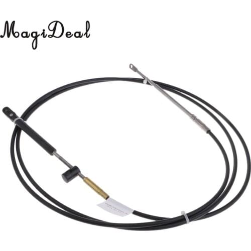 MagiDeal Heat-Resistant Marine Boat Throttle Shift Cable for Mercury Gen II Top Control 10/12/14Ft Kayak Canoe Boat Dinghy