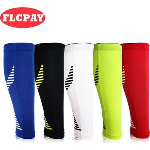 1 Pair Men Women Shin Guards Soccer Football Protective Leg Calf Compression Sleeves Cycling Running Sports Safety Shinguards