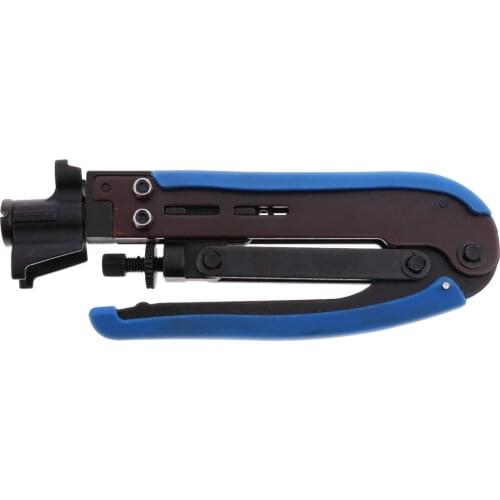 1 Pack RG59 RG6 RG11 Coaxial Cable Crimper Compression Tool For F Connector