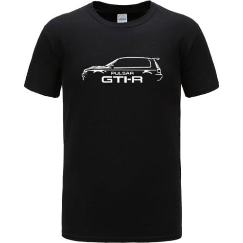 2021 Cotton Men NISSAN PULSAR GTIR 2.0 TURBO INSPIRED SPORTS CAR T-SHIRT GTI-R Mens T shirts Print Size S-2XL