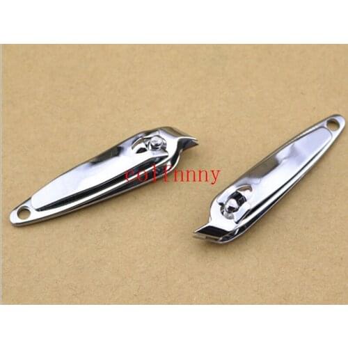 500pcs/lot Hot Selling Nail Clipper Stainless Steel Manicure Pedicure Care Tool Bevel Connection