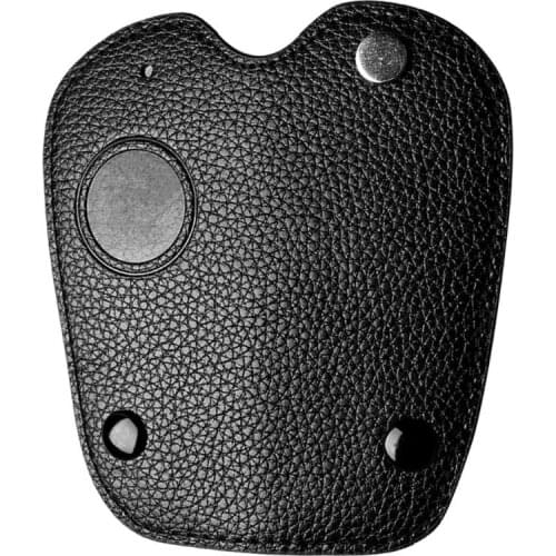 VODOOL Car Key Case Litchi Pattern Synthetic Leather Key Fob Cover Protector for BMW E36 E46 E39 E60 E61 E53 Simple lycheeleathe