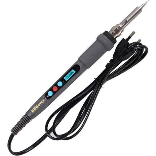 Display Digital Soldering Iron 60W 110V 220V Adjustable Temperature Electric Solder Sucker With Electric Soldering Stands US EU