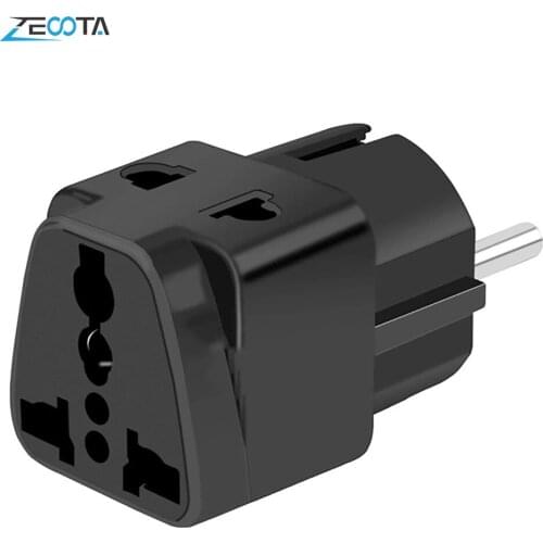 Travel Adapter Universal European Conversion Electrical Plug Germany France Sockets South Korea Indonesia Russia Spain Outlets