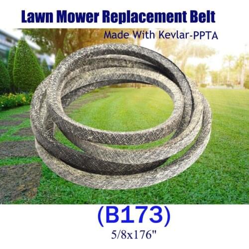 Make with Kevlar Lawn Mower Belt B173 (5 / 8x176)" 5022061 5103391 5103871 for Para Aramid Fiber IS700Z IS3000 IS3100 61